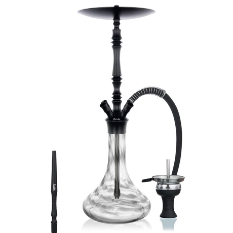 Narghilea Aladin Alux M4 Tower Negru-black | Narghilea 1 furtun